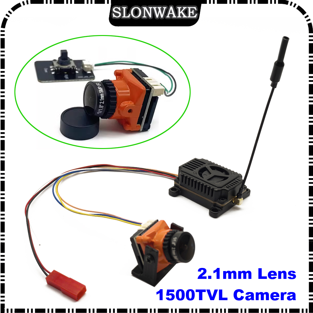 Drone Racing Camera - Siap menggunakan 5.8G 48CH 4000mW Switchable