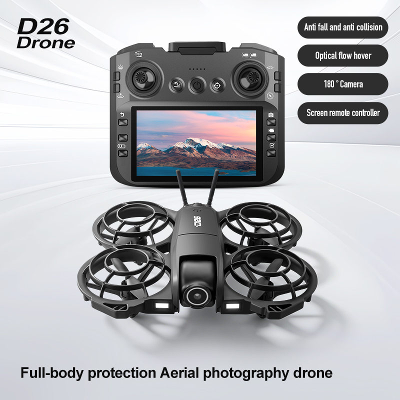 Drone D26 4K Aerial HD 180 °   - Drone Racing Camera ulasan dan harga
