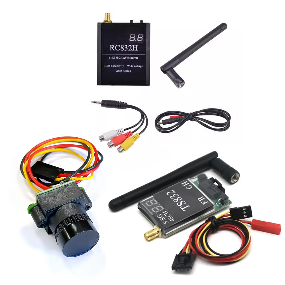 Penerima TS832 + RC832 + Kamer - Drone Racing Camera ulasan dan harga